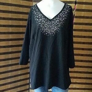 Quaker Factory Bling Top